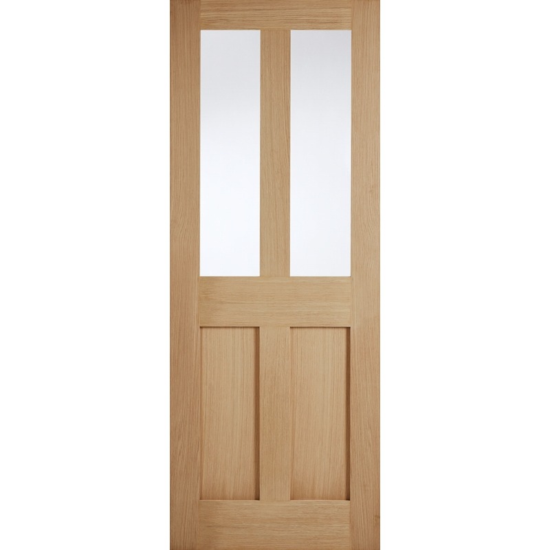 Internal Oak London Glazed Door